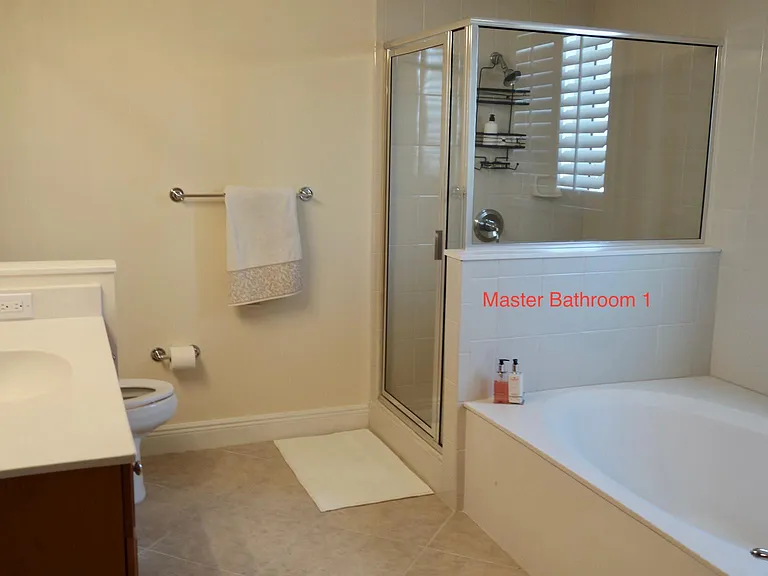 Master bathroom