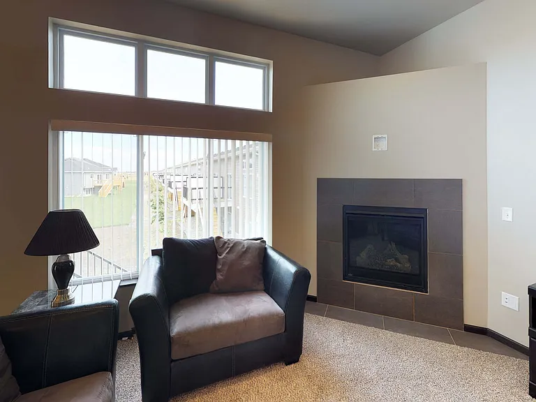 Tri-level living room