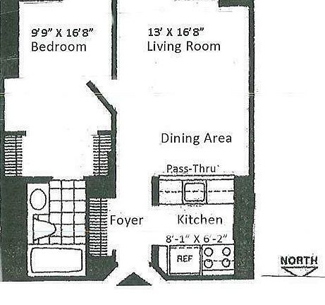 2nd image of 150 W 56th St APT 2909