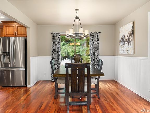 Stunning Cherry hardwood floors throughout most of the main level.
