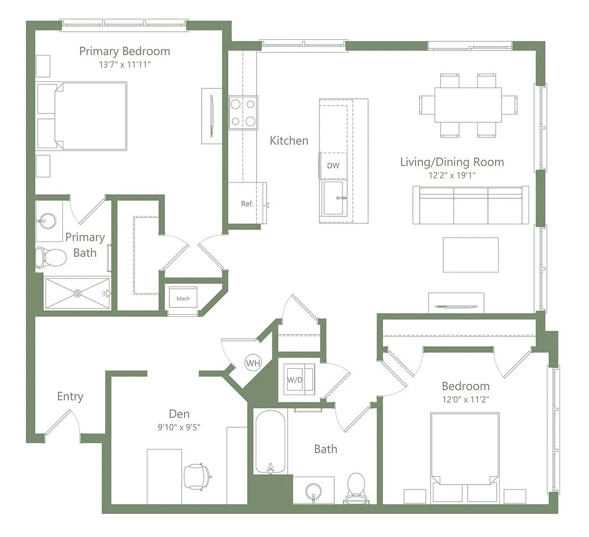 Floor plan B31