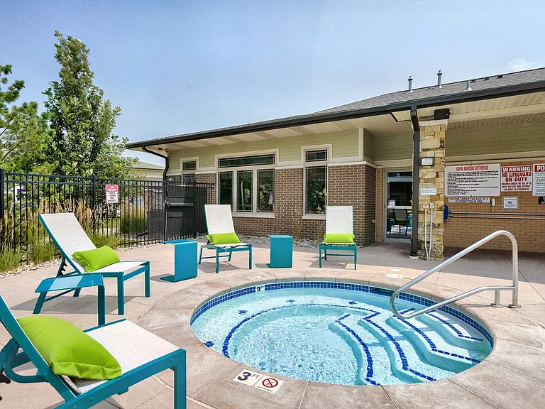 Unwind after a long day in our hot tub.