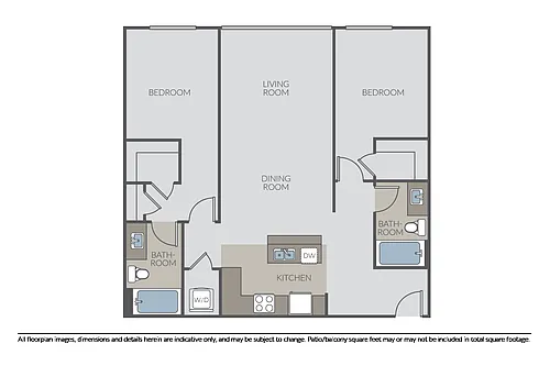 Floor plan Plan 2B