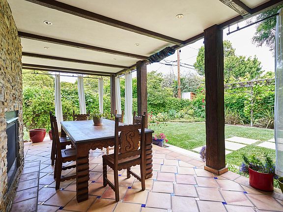 Lush green yard, professionally maintained by the Landlord