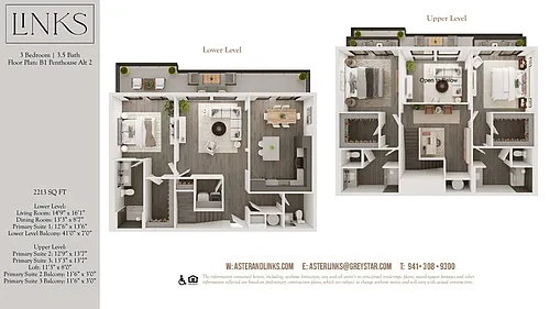 Floor plan Links B1 Penthouse