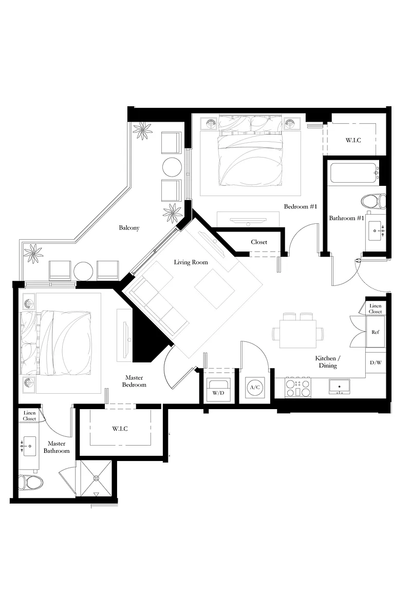 Floor plan B8