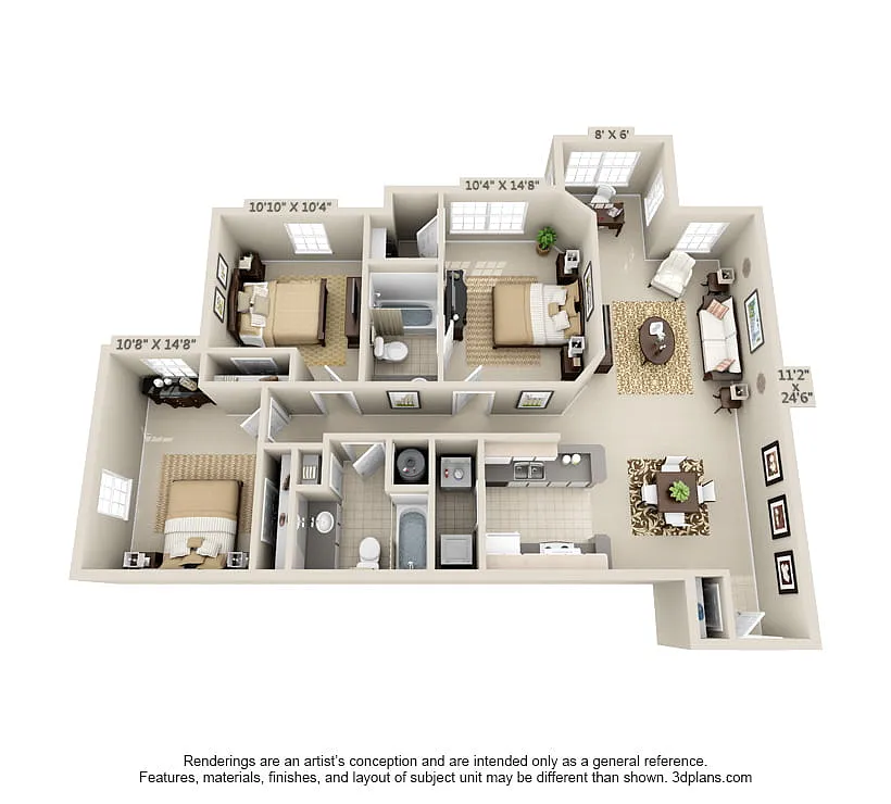 Floor plan Poplar