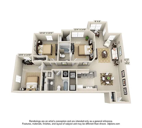 Floor plan Poplar
