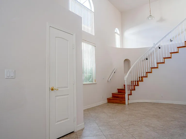 living room & stairs