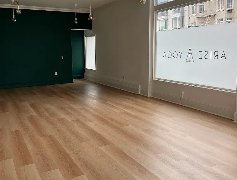 2 blocks away: Arise Yoga studio with candlelight evening classes.
