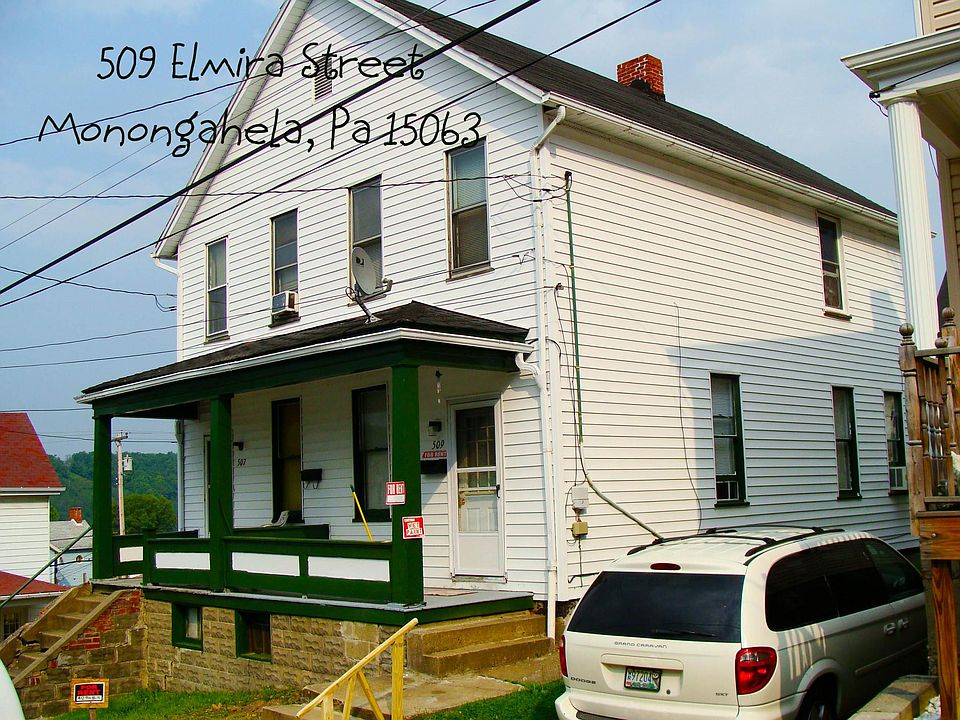 right side of a double house