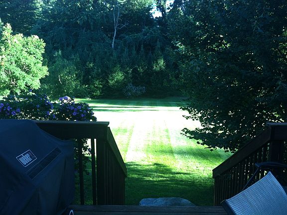 view from deck