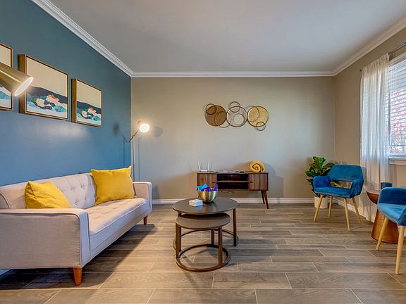 2bd Living Room with front window view