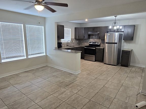 Living room and Kitchen view