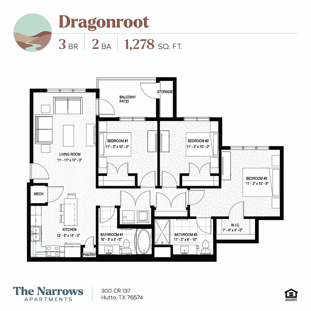 Floor plan Dragonroot