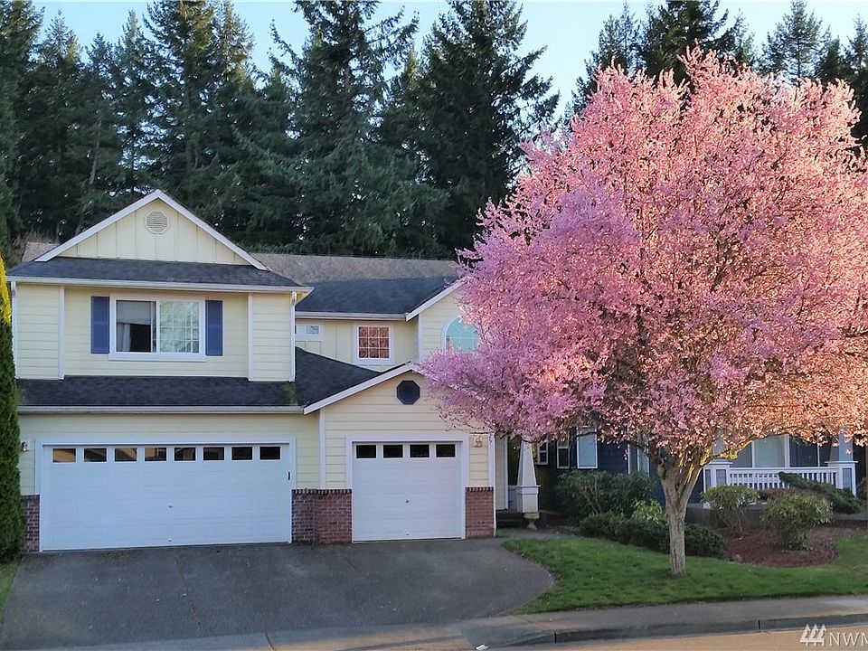 What your new home will look like this spring. Park like setting and unique privacy!