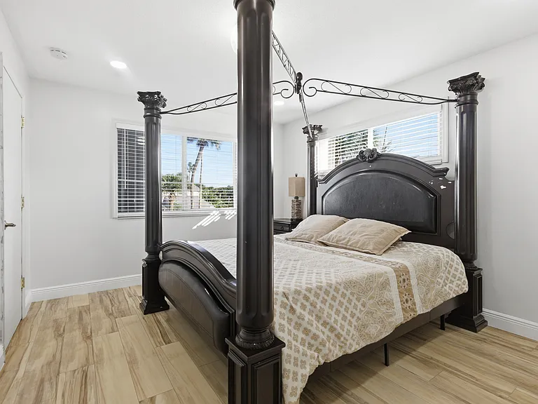 Upper level guest room