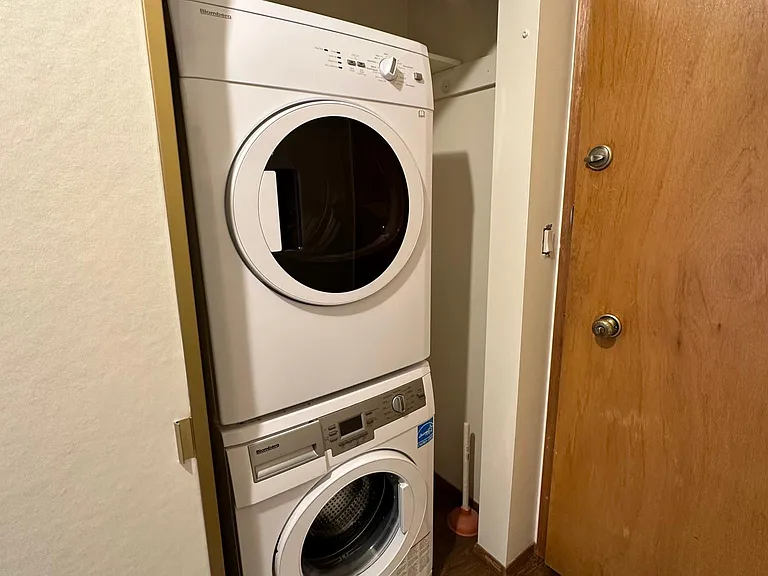 In unit washer/dryer