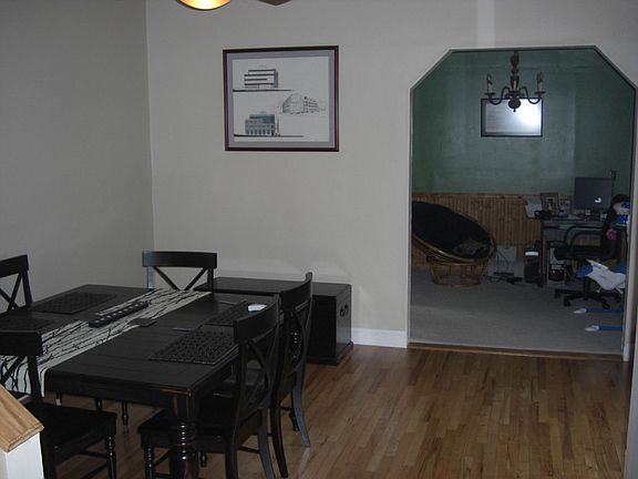 Dining room facing the office