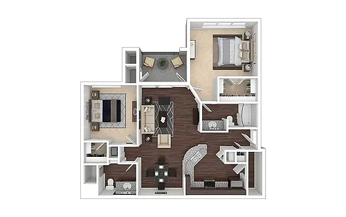 Floor plan 25-B2R