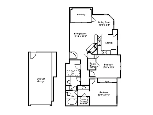 Floor plan The Zurich