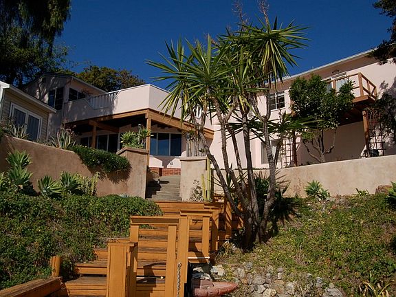 Rear of house