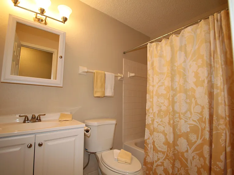Remodeled bathroom.