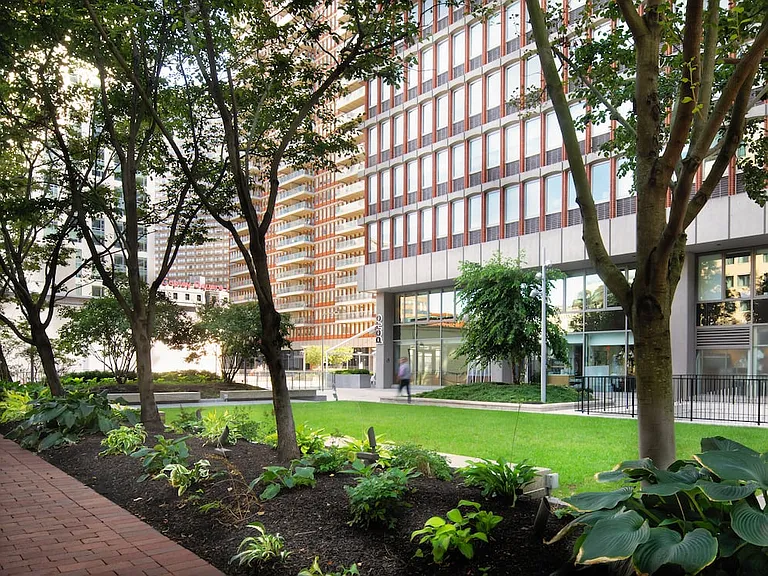 Greenspace and Prudential Center Mall
