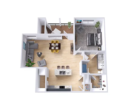 Floor plan Frio