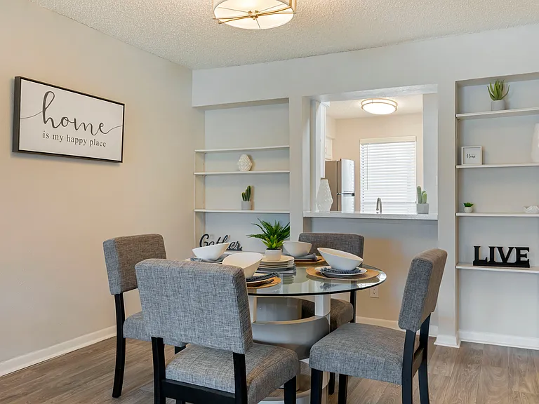 Charming Dining Space at Las Colinas Heights, Irving