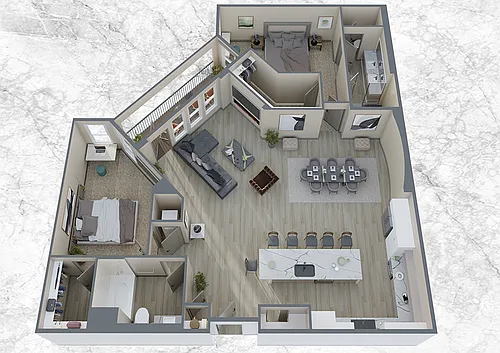Floor plan Penthouse
