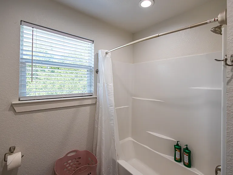 Upstairs shower