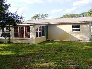 View of back of house