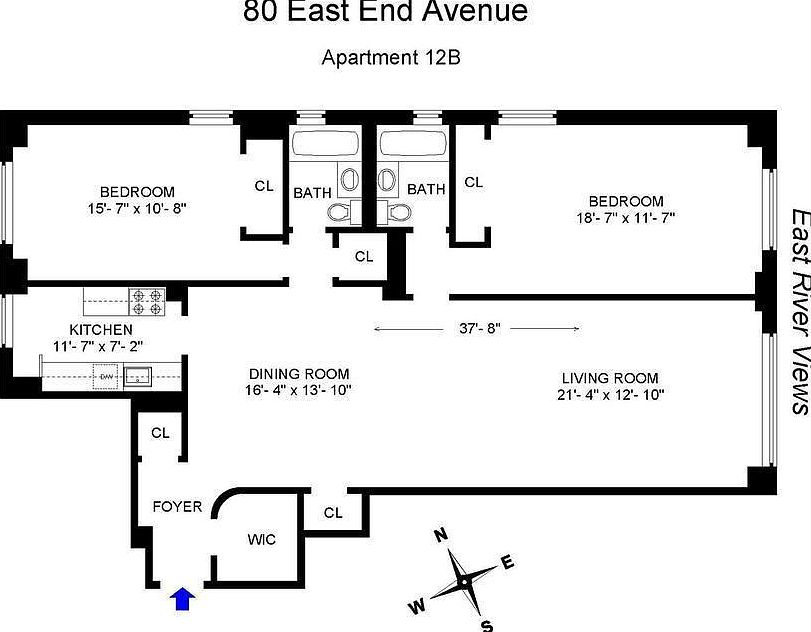 1st image of 80 E End Ave APT 12B