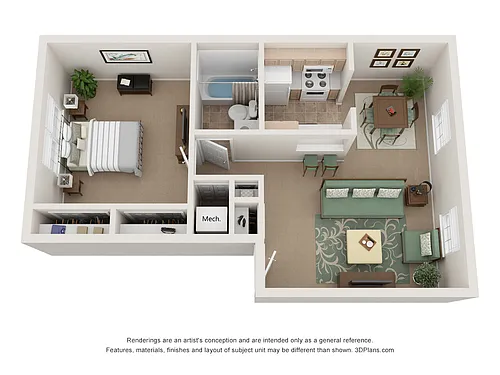Floor plan The Gosport