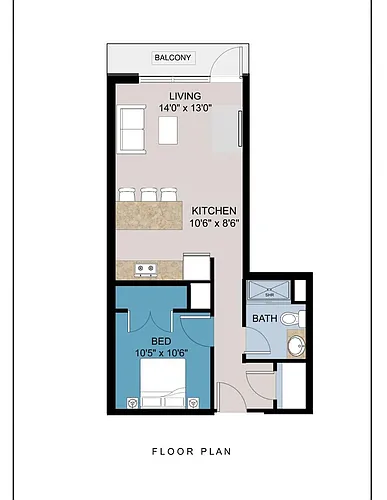 Floor plan 440