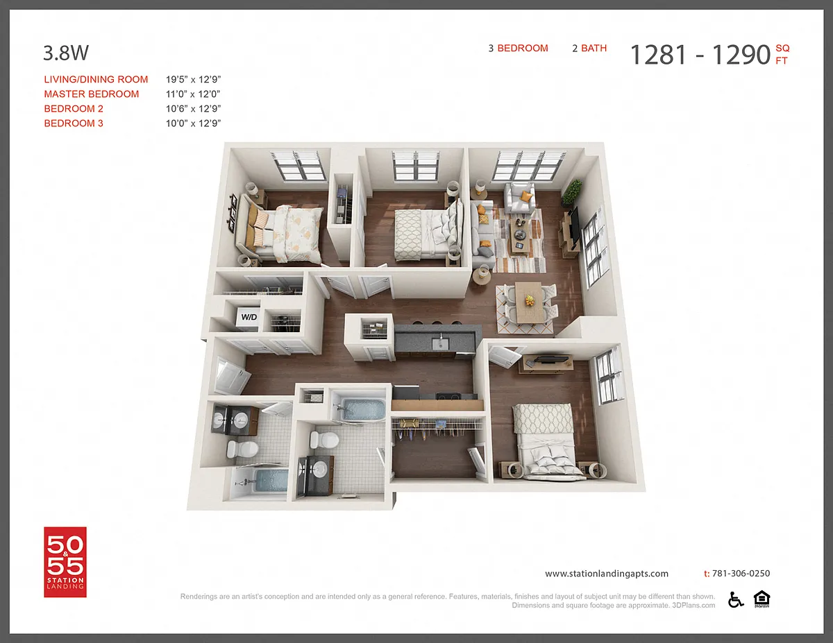 Floor plan 38W