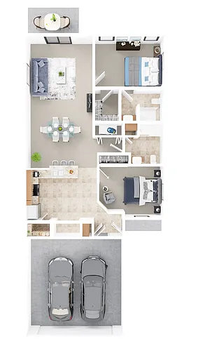 Floor plan Cobblestone