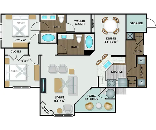 Floor plan Guadalupe