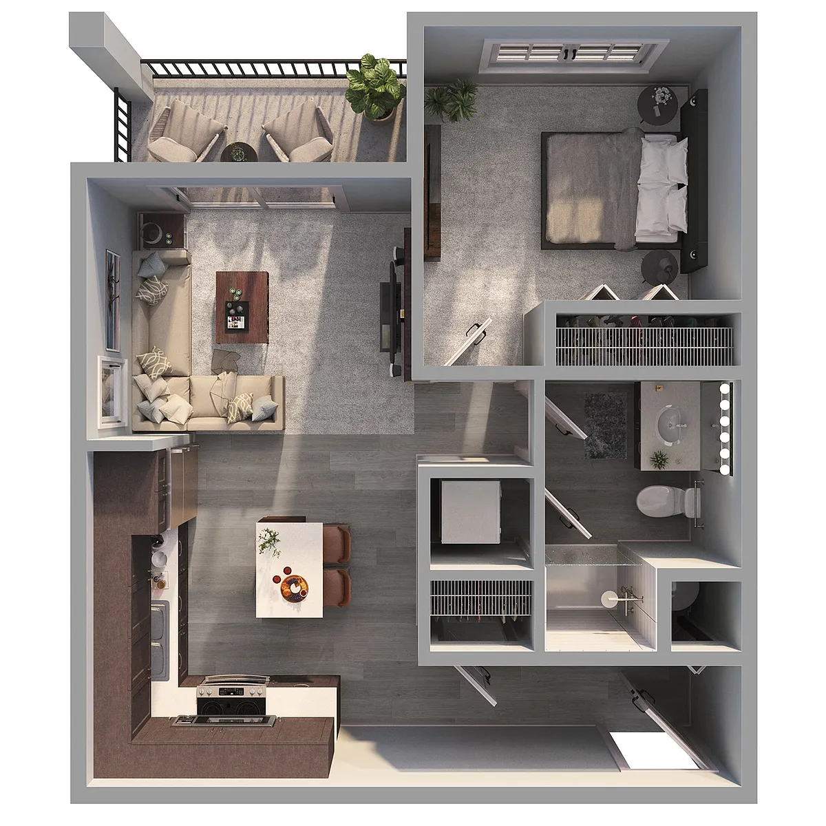 Floor plan B