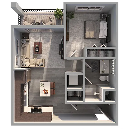 Floor plan B