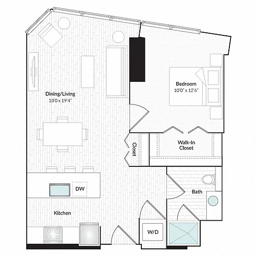 Floor plan Huron Peak