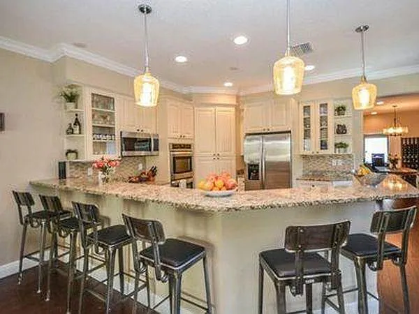 Kitchen Open to Family Room