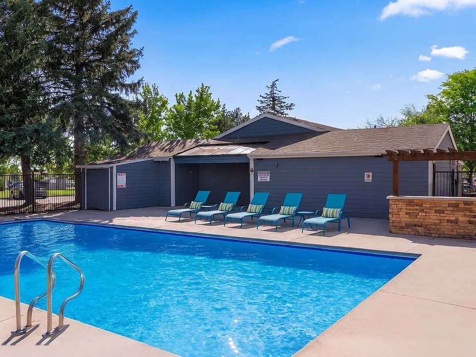 Two Resort Style Pools at Antero Apartments