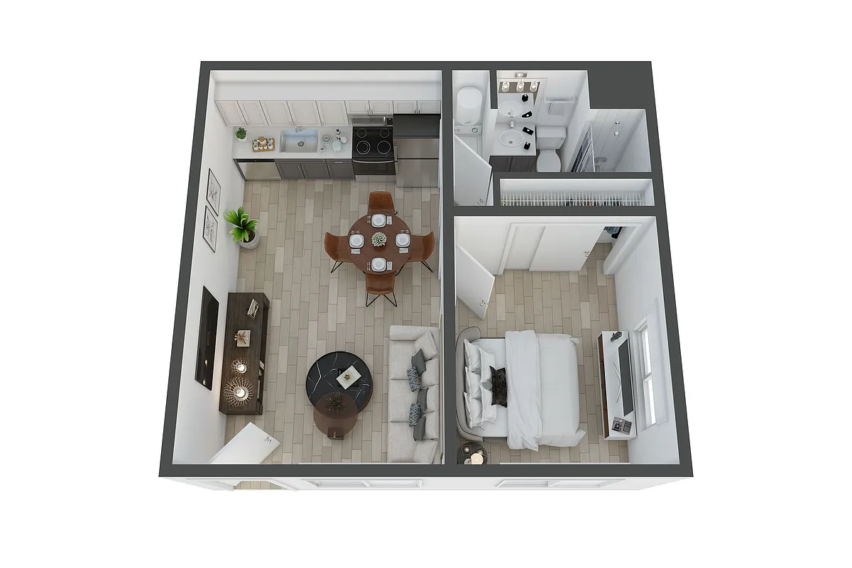Floor plan Azure Renovated