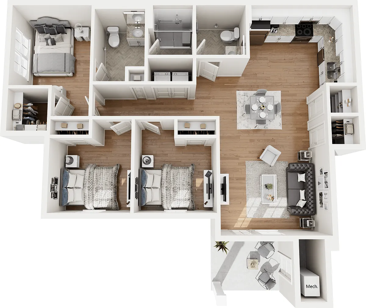 Floor plan C1