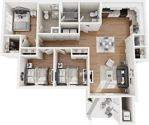 Floor plan C1
