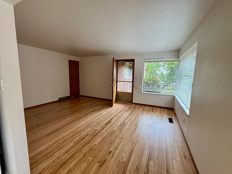 Living room with additional closet