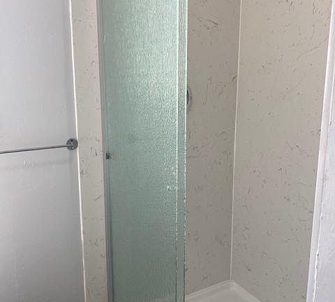 Bathroom #1 new shower