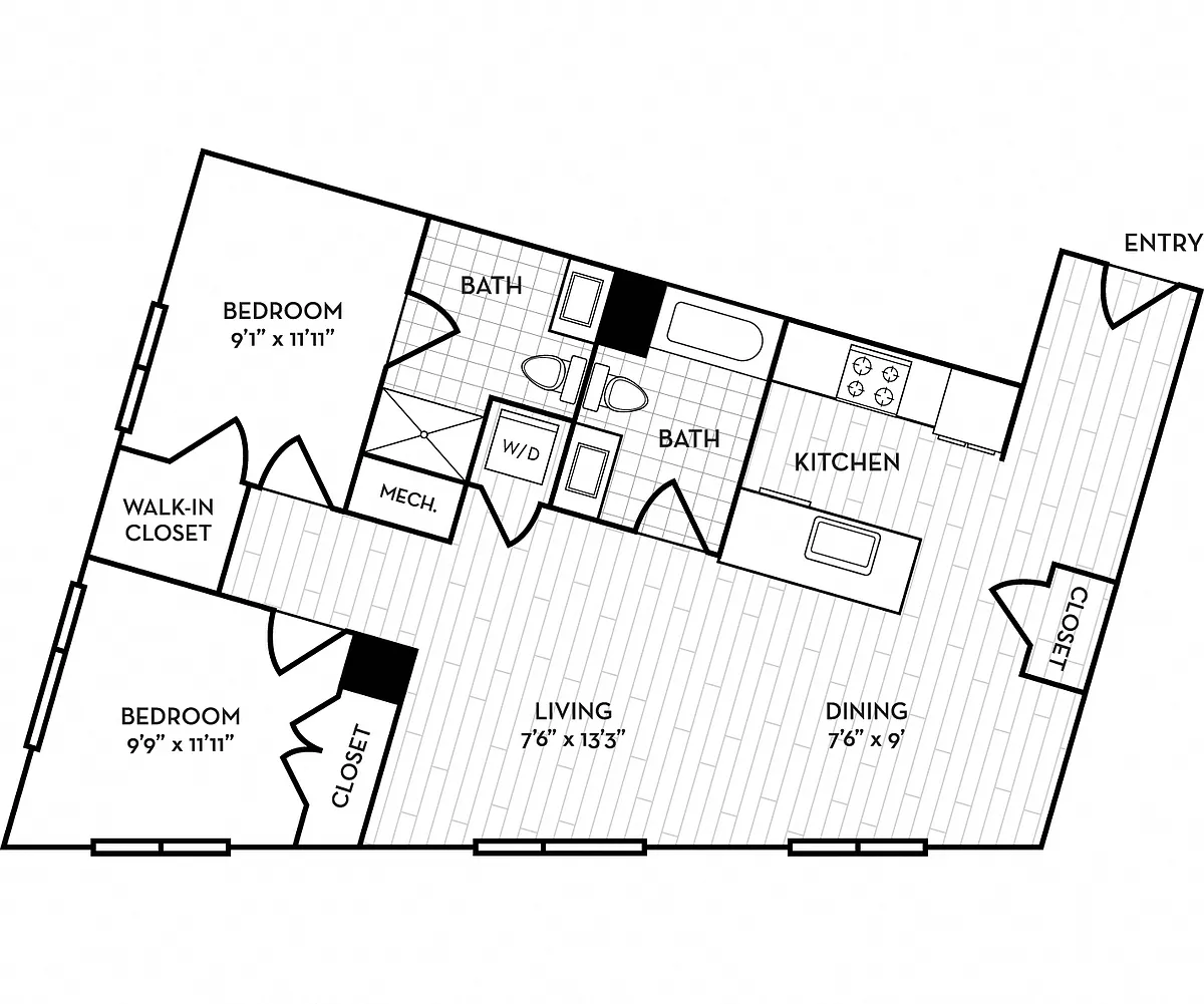 Floor plan B6